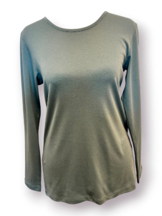 Cuddledown Other - Cuddledown Peruvian Pima Cotton long sleeve crew neck top - Small NWOT
